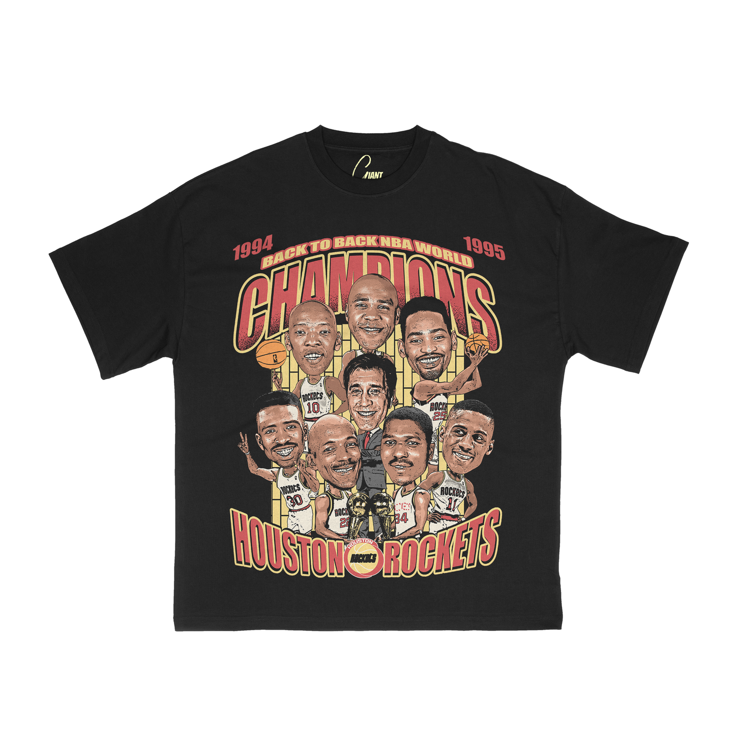Houston Rockets 1994-1995 Back to Back Tee