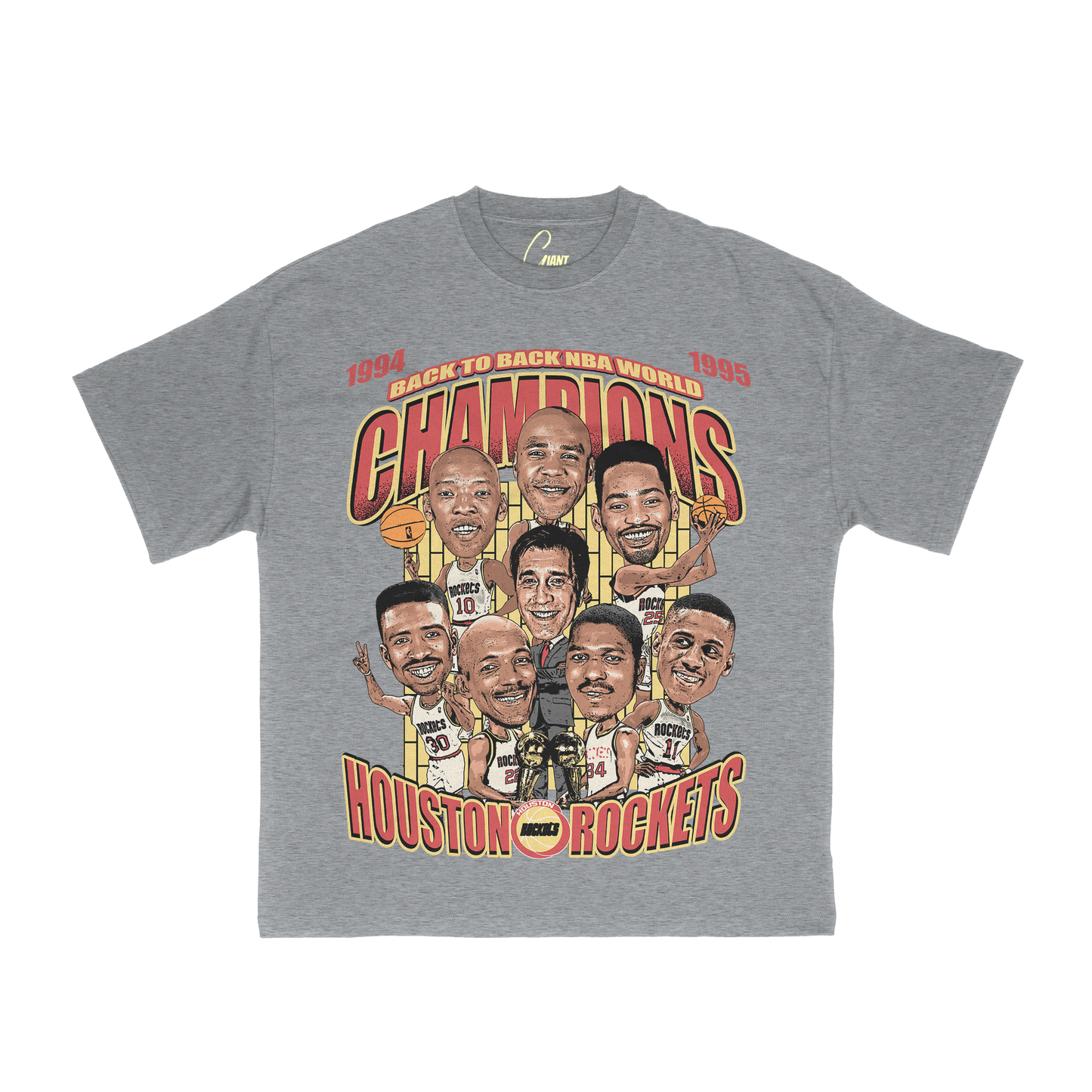Houston Rockets 1994-1995 Back to Back Tee
