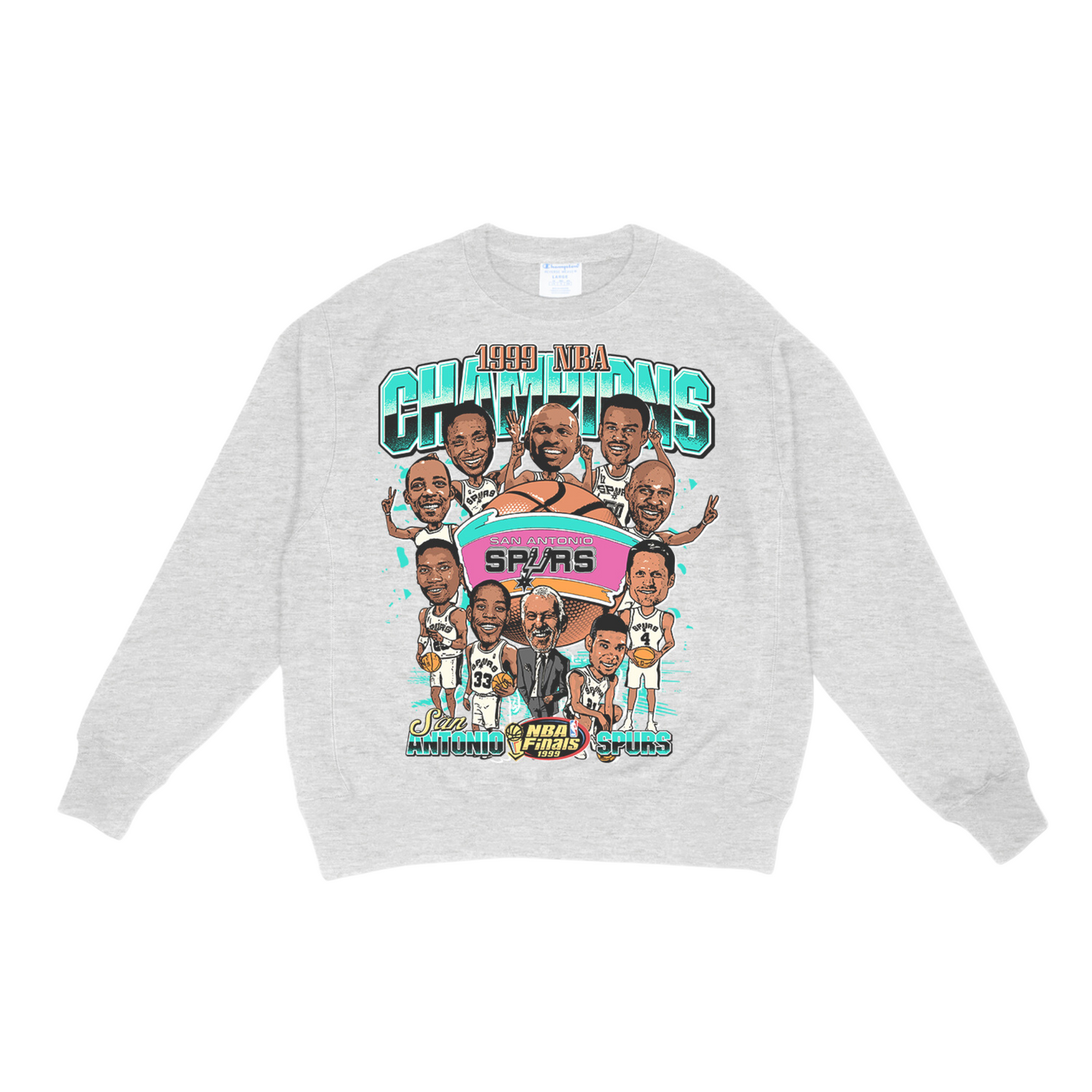 San Antonio Spurs 1999 Championship Crewneck Sweater