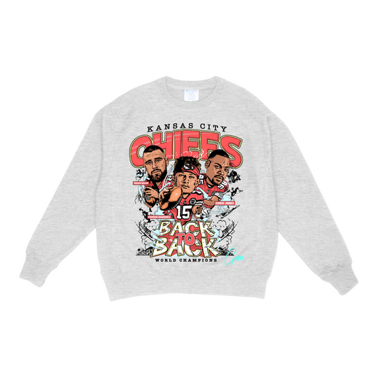 Chiefs "Back to Back" Crewneck Sweater
