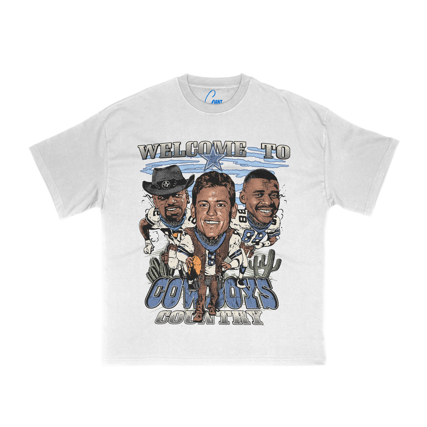 90's Big 3 Dallas Cowboys Tee