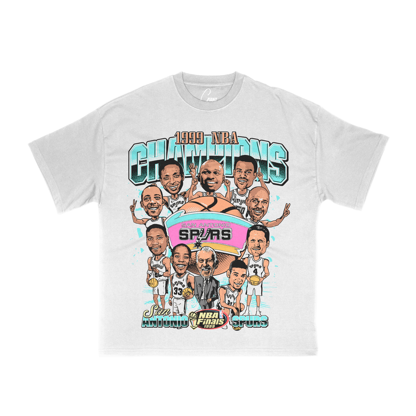 San Antonio Spurs 1999 Championship Tee