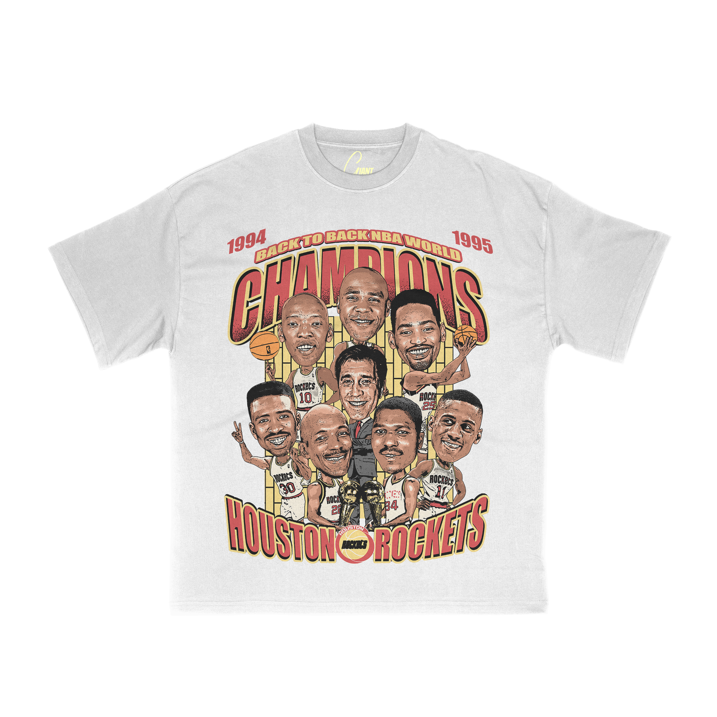 Houston Rockets 1994-1995 Back to Back Tee