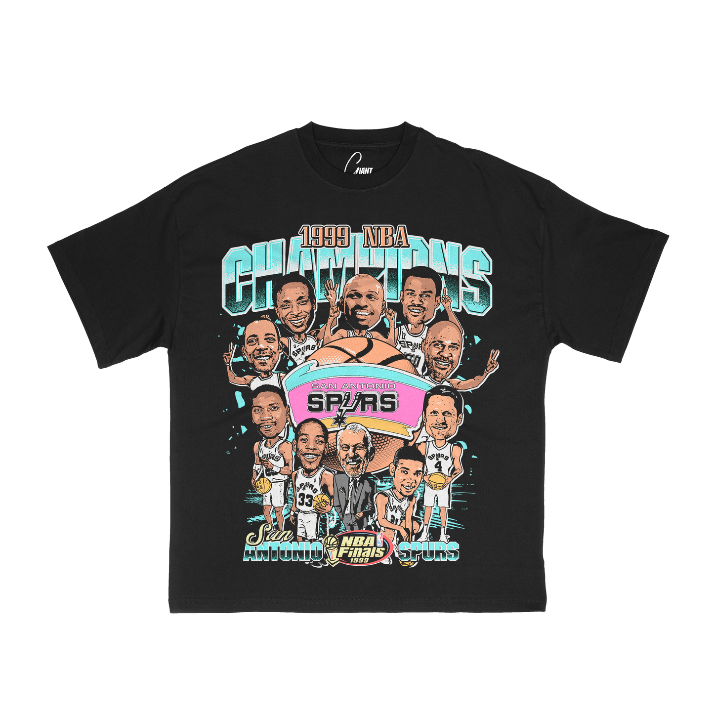 San Antonio Spurs 1999 Championship Tee